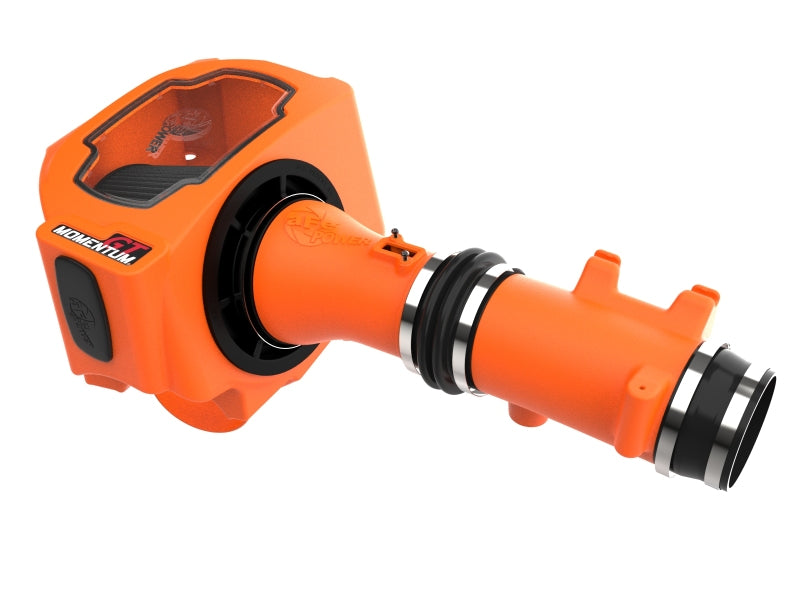 aFe Momentum GT Orange Edition Cold Air Intake System with Black Pro 5R Filter for RAM 1500 L6-3.0L (2025-2026)