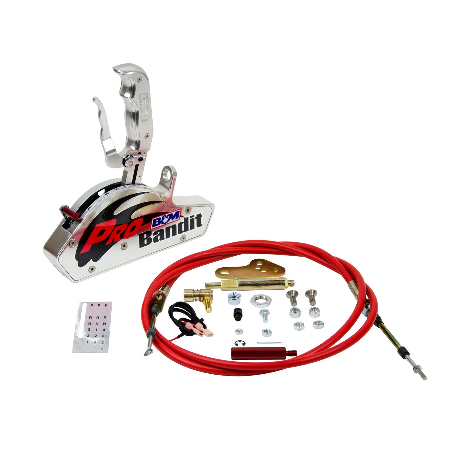 B&M 81045 Automatic Gated Shifter - Magnum Grip Pro Bandit - Universal 2, 3 & 4-speed Compatible shifter