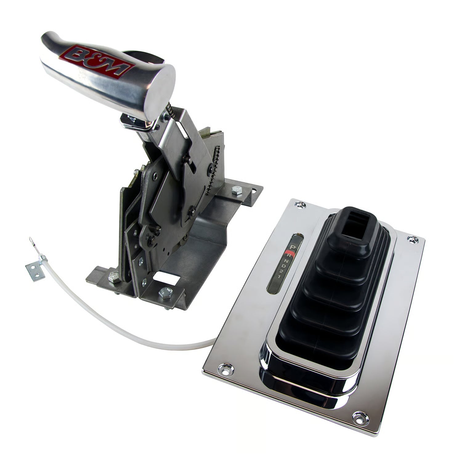 B&M 81035 Automatic Ratchet Shifter - MegaShifter Console for 1968-1969 Chevrolet Camaro with Factory center console
