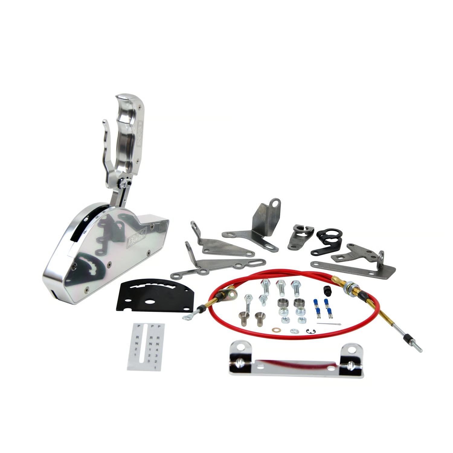 B&M 81050 Automatic Gated Shifter - Magnum Grip Street Bandit - Universal 2, 3 & 4-speed Compatible Shifter