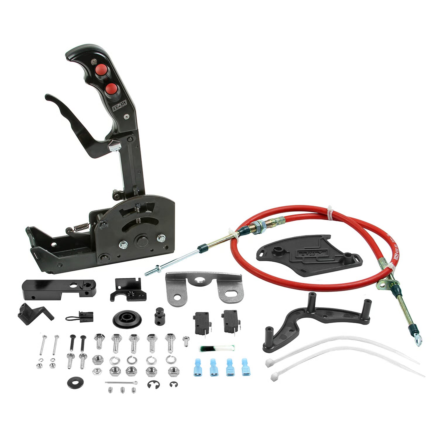 B&M 81188 Automatic Shifter - Magnum Grip Por Stick for swap applications using a NAG1 transmission with a center console