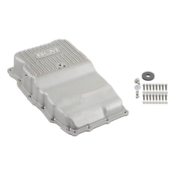 B&M 70401 Hi-Tek Heavy-Duty Deep Transmission Pan - GM 10L80