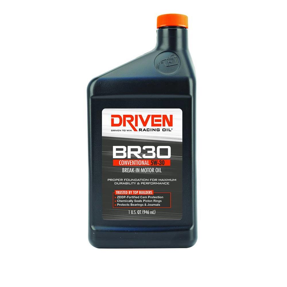Driven Racing Oil 01806 BR30 SAE 5W-30 Conventional Break-In Motor Oil