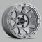 Method MR317 17x8.5 0mm Offset 5x5 71.5mm CB Matte Titanium Wheel