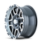 ION Type 179 17x8 / 7x150 BP / 10mm Offset / 87mm Hub Black/Machined Wheel