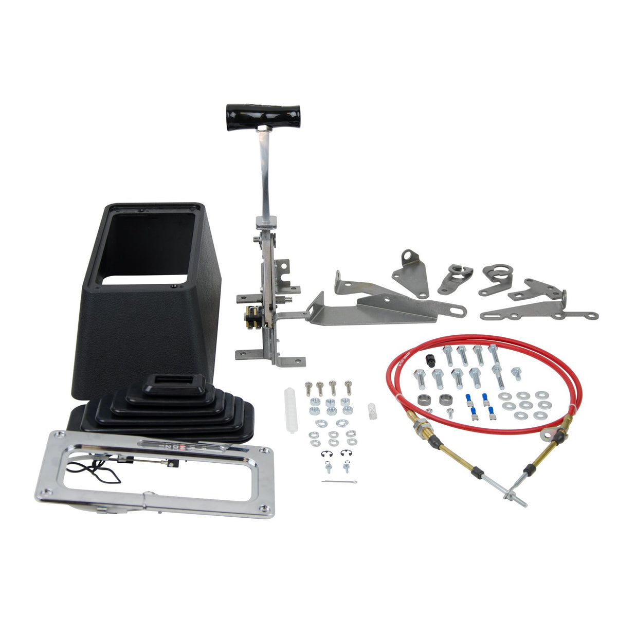 B&M 80776 SportShifter Automatic Detent Shifter - Universal 3 and 4-speed Compatible