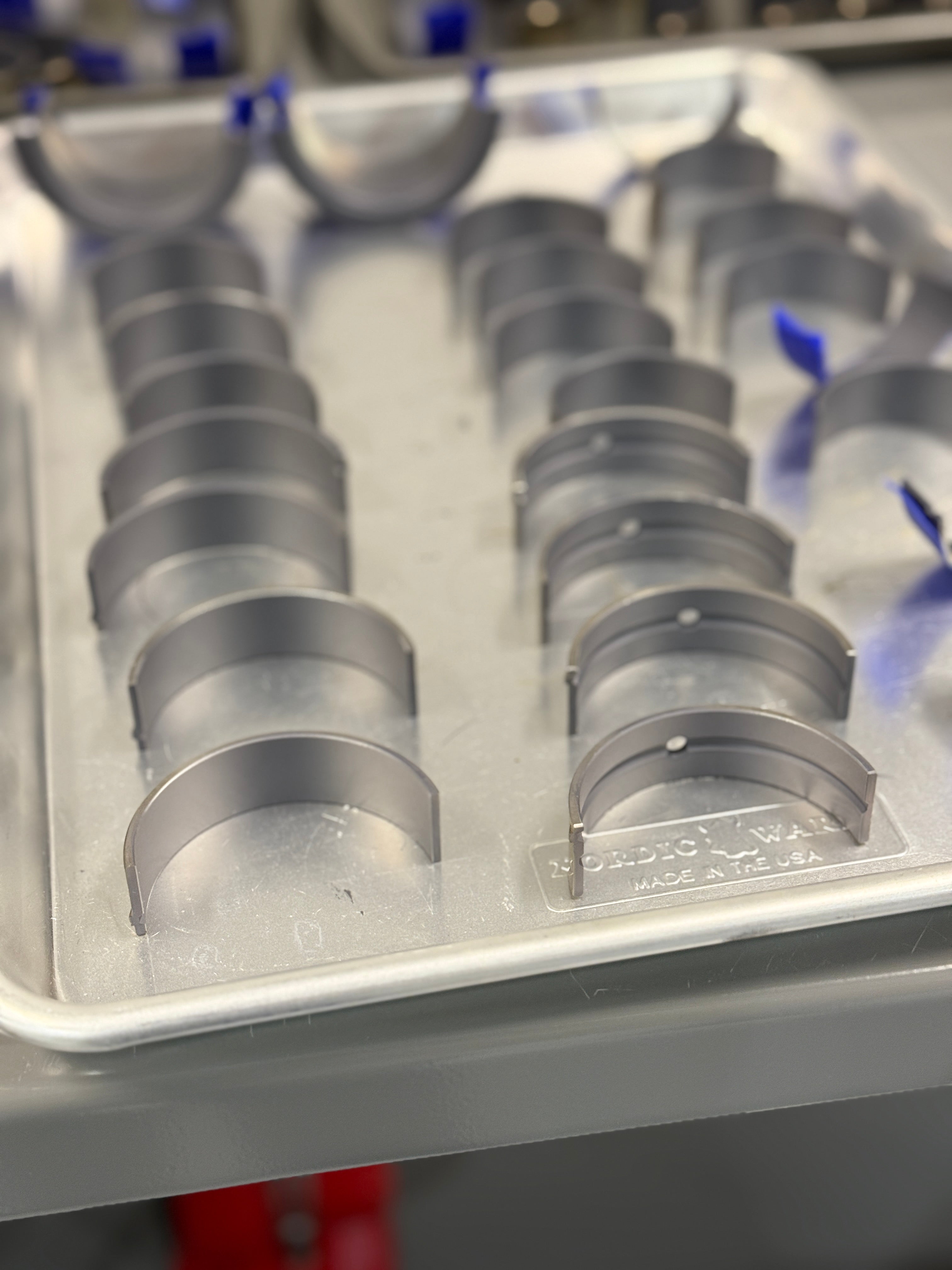 AMS Armor Coating Service for 8 Cylinder Engine Bearings