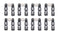 SBC Solid Roller Lifter Set .842  On-Center