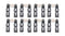 SBC Solid Roller Lifter Set .842  On-Center