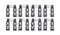SBC Solid Roller Lifter Set .904 .210 Offset Int