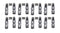 BBC Solid Roller Lifter Set .842  On-Center