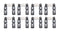 SBF Solid Roller Lifter Set .874  On-Center