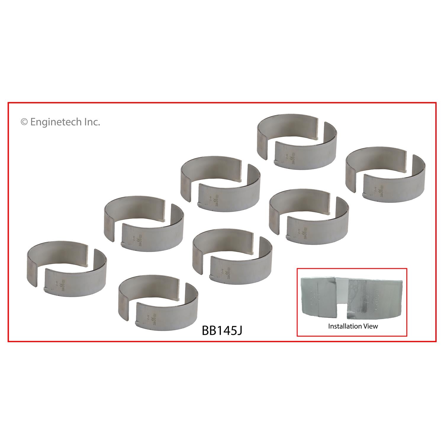 Enginetech RCC403AP Engine Rebuild Kit for 2004-2005 GM Duramax 6.6L VIN 2