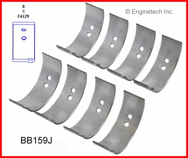 Enginetech MKTO22RAP Master Engine Rebuild Kit for 1981 1982 Toyota 2.4L SOHC 22R