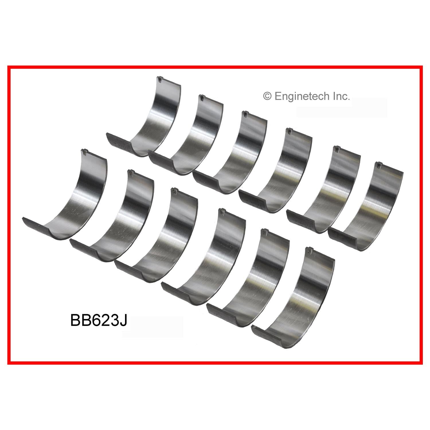 Enginetech RMC262CP Engine ReRing Overhaul Kit for 1992 1993 Chevrolet 4.3L V6 VIN "W"