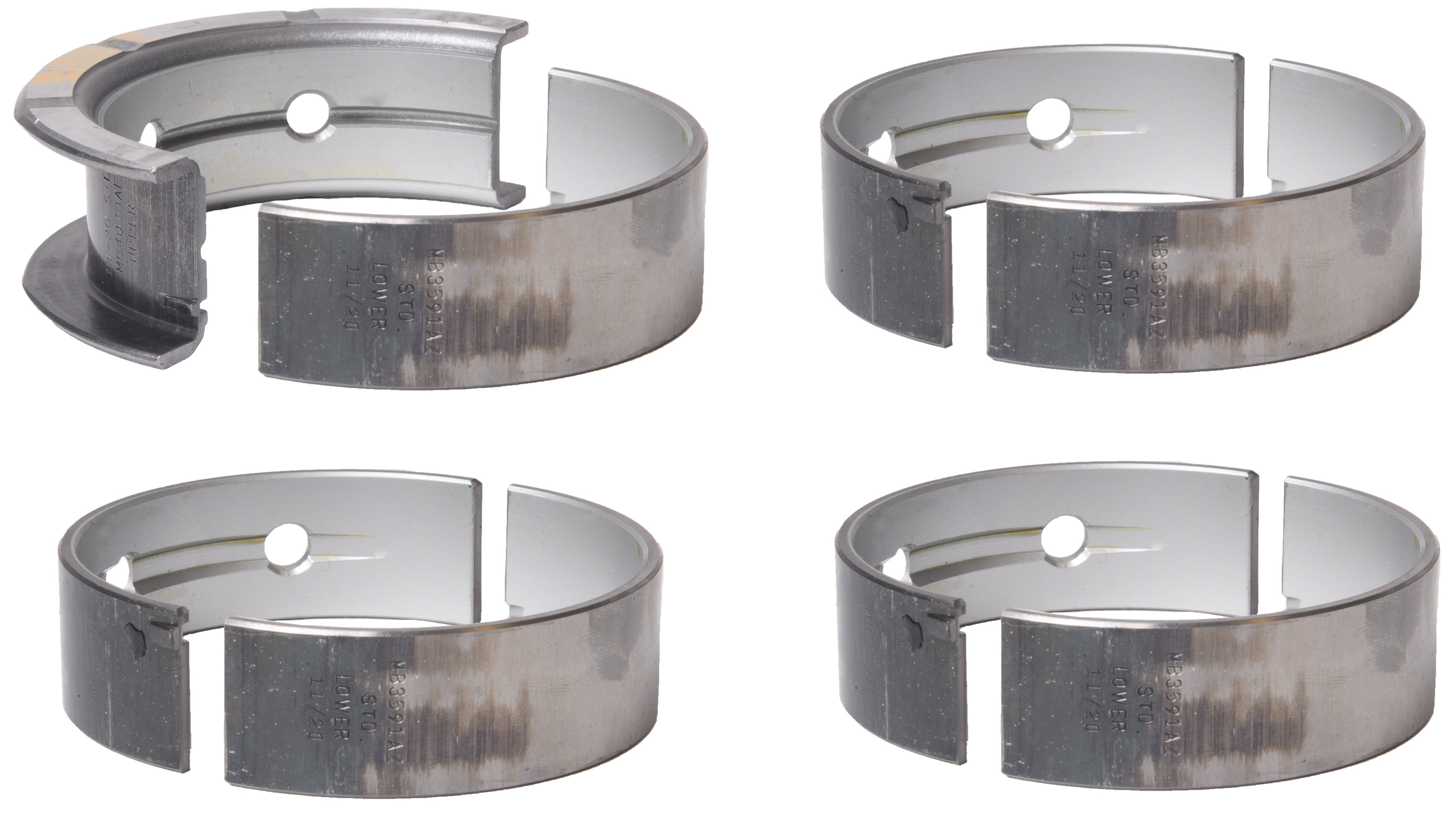 Enginetech BC236JSTD Standard Main Bearings Set for 2014-2020 GM LV EcoTec3 4.3L