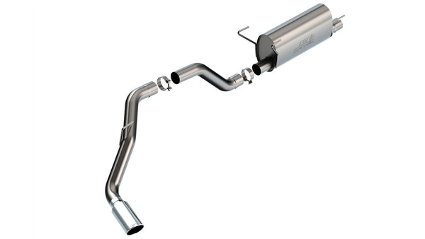 Borla 140851 S-Type Cat Back Exhaust for 2019-2024 Ram 2500 6.4L