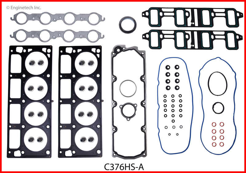 Enginetech RCC364XP Engine Rebuild Kit for 2008-2014 Chevrolet GMC 364 6.0L V8 VIN "K,Y"