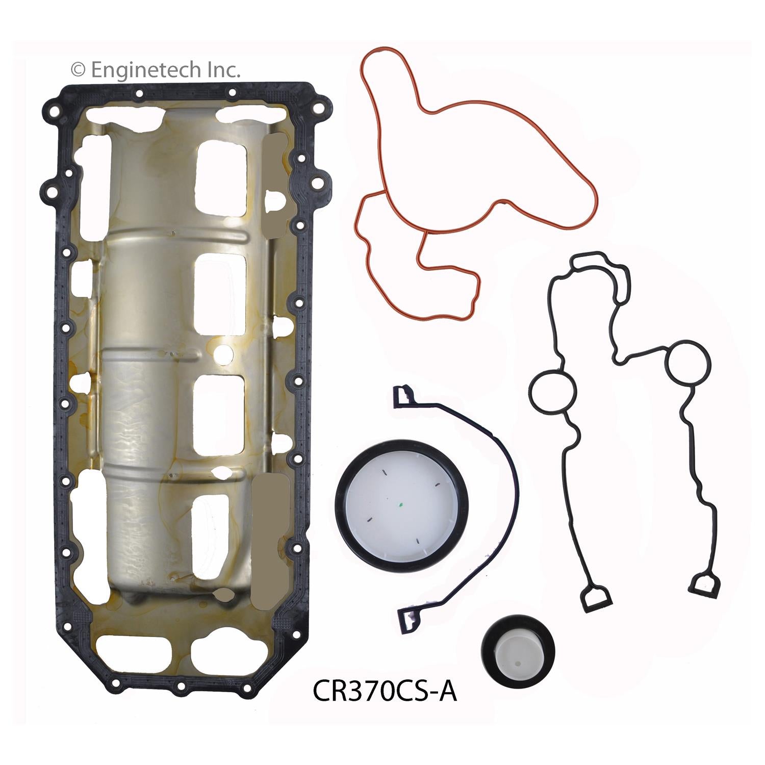 Enginetech RMCR370BP Engine ReRing Overhaul Kit for 2006-2010 Jeep SRT8 6.1L