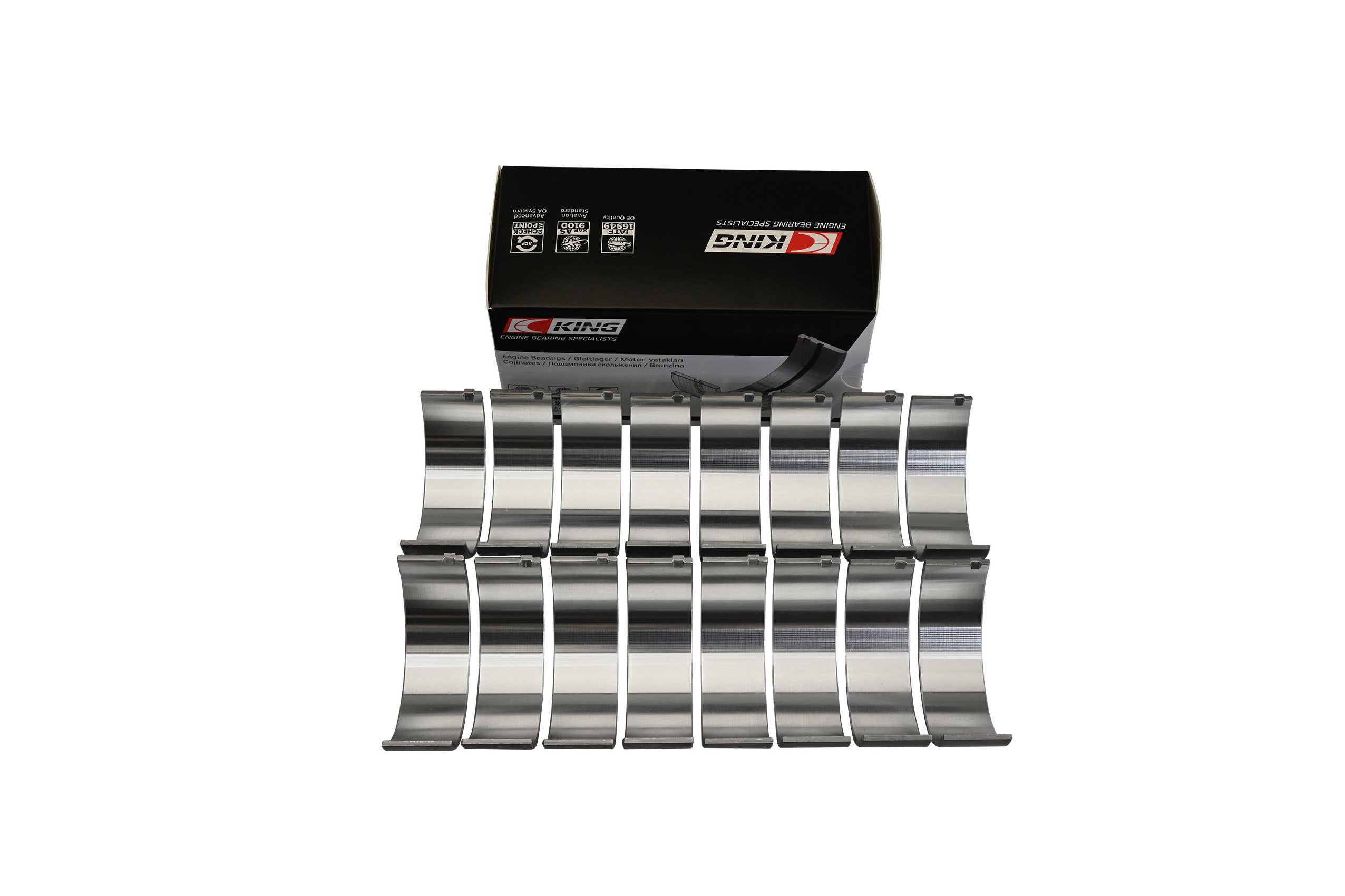 King CR8032SM Standard Connecting Rod Bearings Set for 2003-Current 5.7L 6.1L 6.4L HEMI