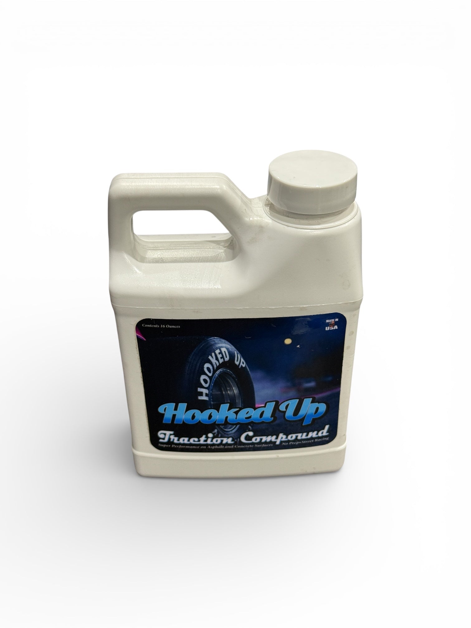 Hooked Up Traction Compound for Drag / Street Racing - 16 oz Bottle