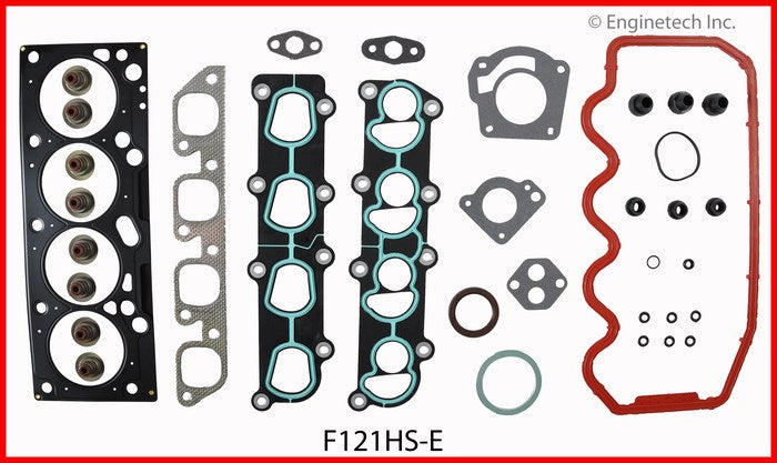 Enginetech RCF121BP Engine Rebuild Kit for 2000-2002 Ford Escort 121 2.0L SOHC L4 VIN "P"
