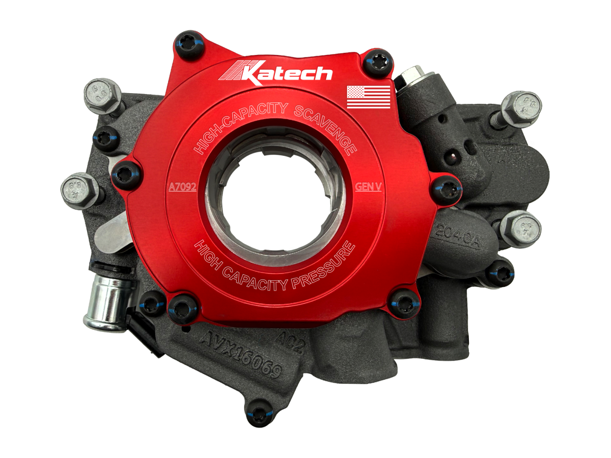 Katech KAT-A7092 High-Capacity Scavenge Dry Sump Oil Pump for GM Gen V LT1/LT4 /LT5