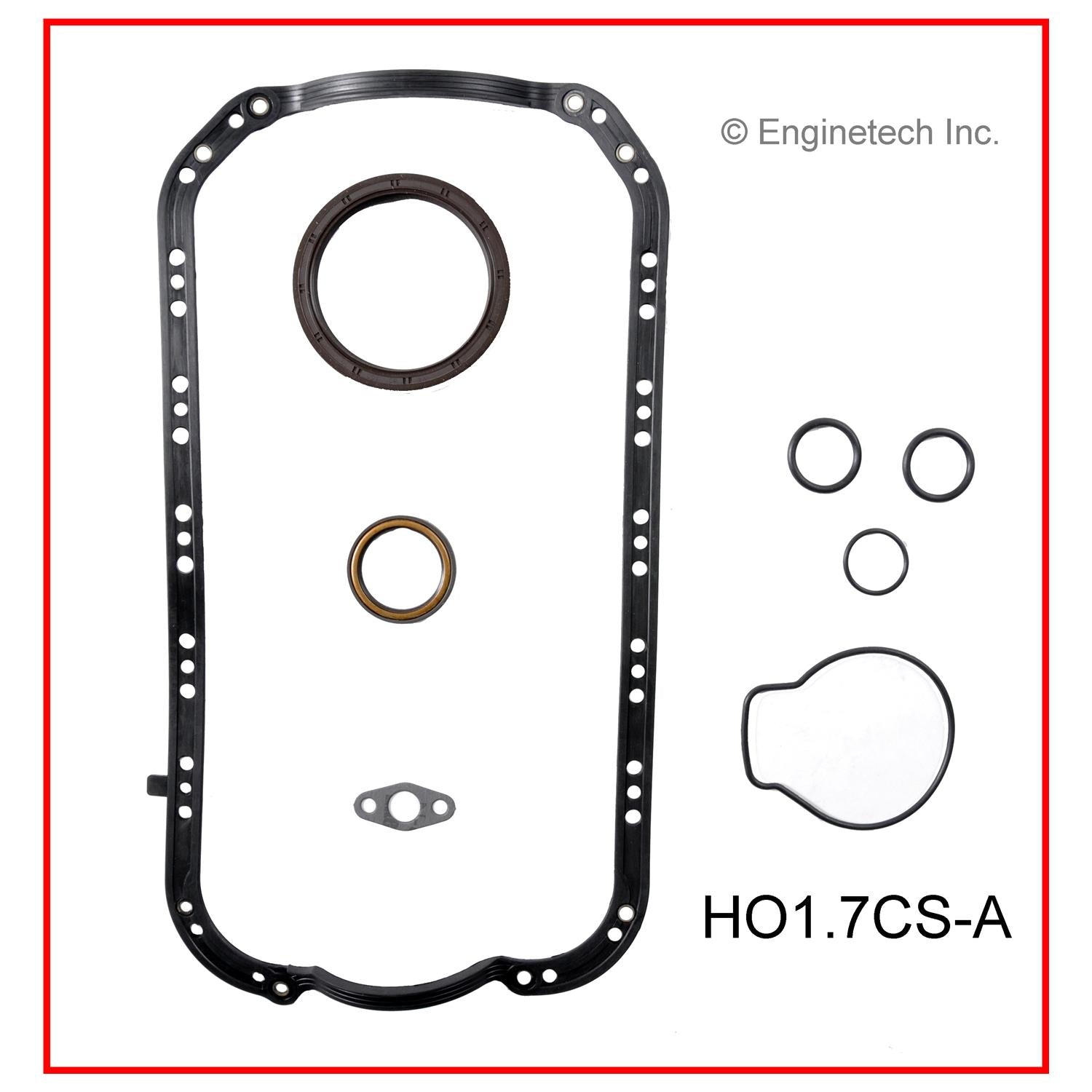 Enginetech RCHO1.7AP Engine Rebuild Kit for 2001-2005 Honda 1.7L SOHC L4 D17A2 D17A6 VTEC
