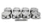 ICON PISTONS LS 6.0/6.2L Dish Forged Piston Set IC553C.STD - 4.000 Bore