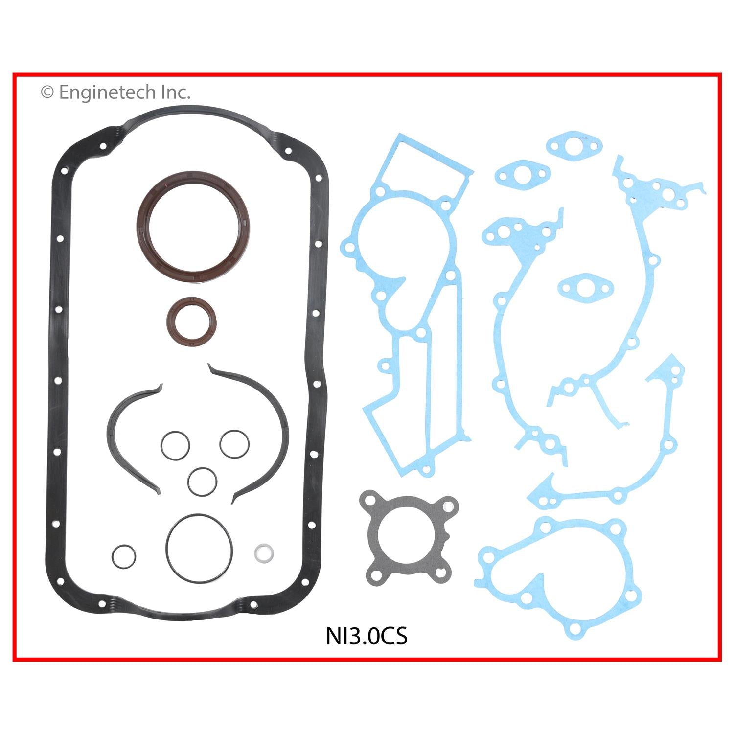 Enginetech RCF3.0AP Engine Rebuild Kit for 1994 1995 Ford 3.0L SOHC V6