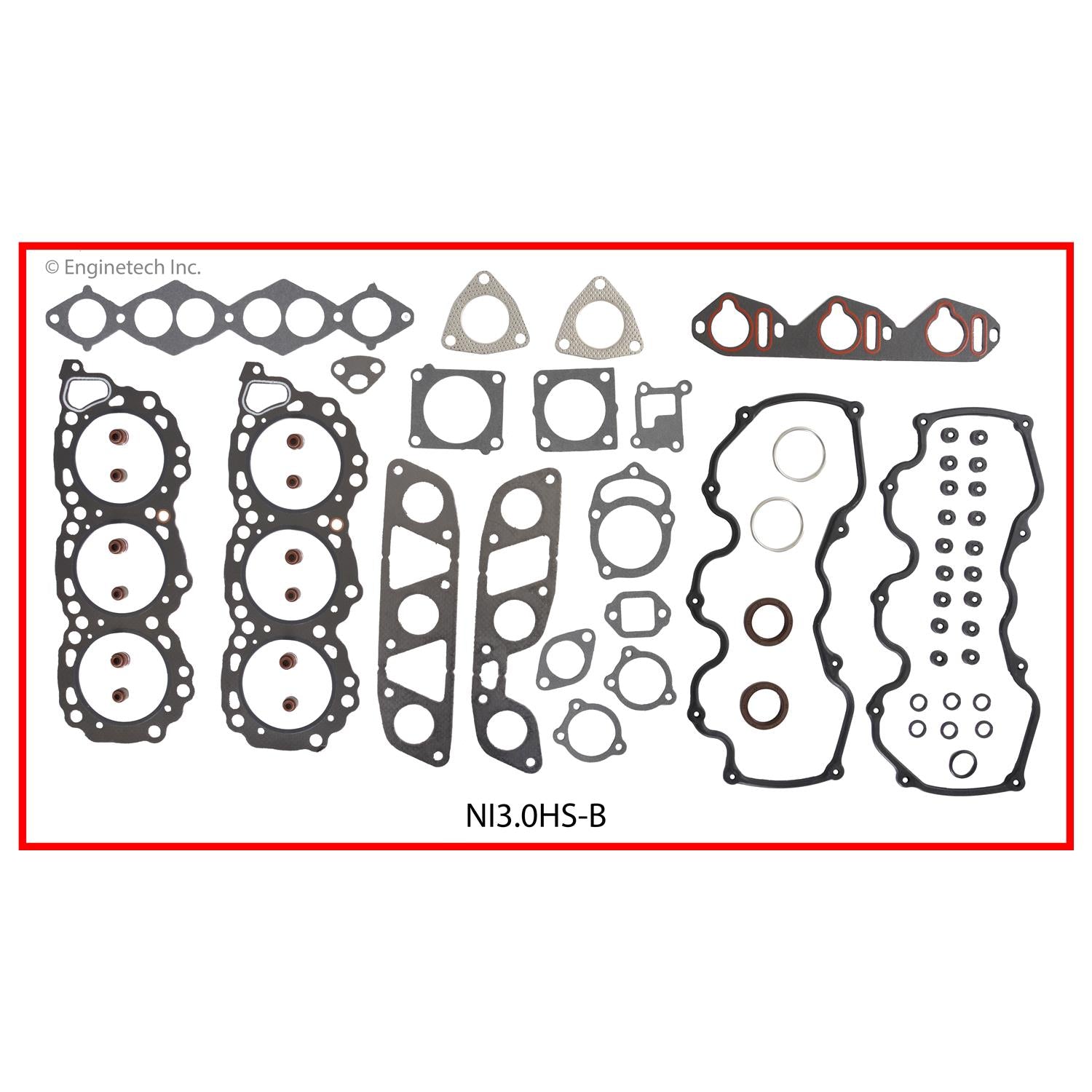 Enginetech RCF3.0AP Engine Rebuild Kit for 1994 1995 Ford 3.0L SOHC V6