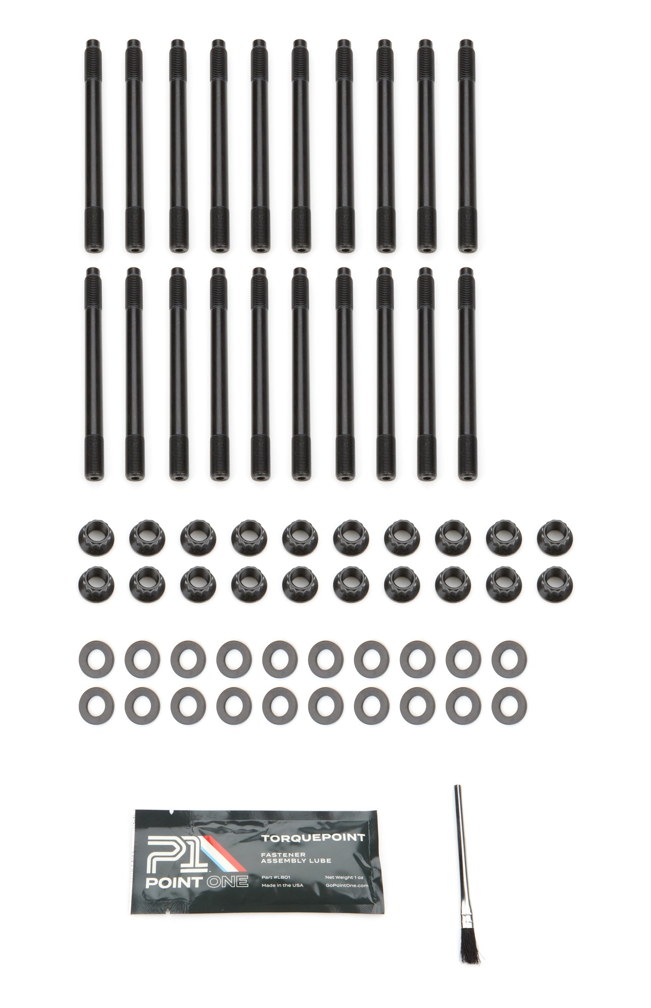Point One K063-H01E Head Stud Kit 12Pt for Ford Godzilla 7.3L