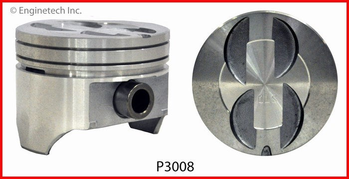 Enginetech P3008(8) Dish Pistons Set for 1986-1995 Ford 302 5.0L V8