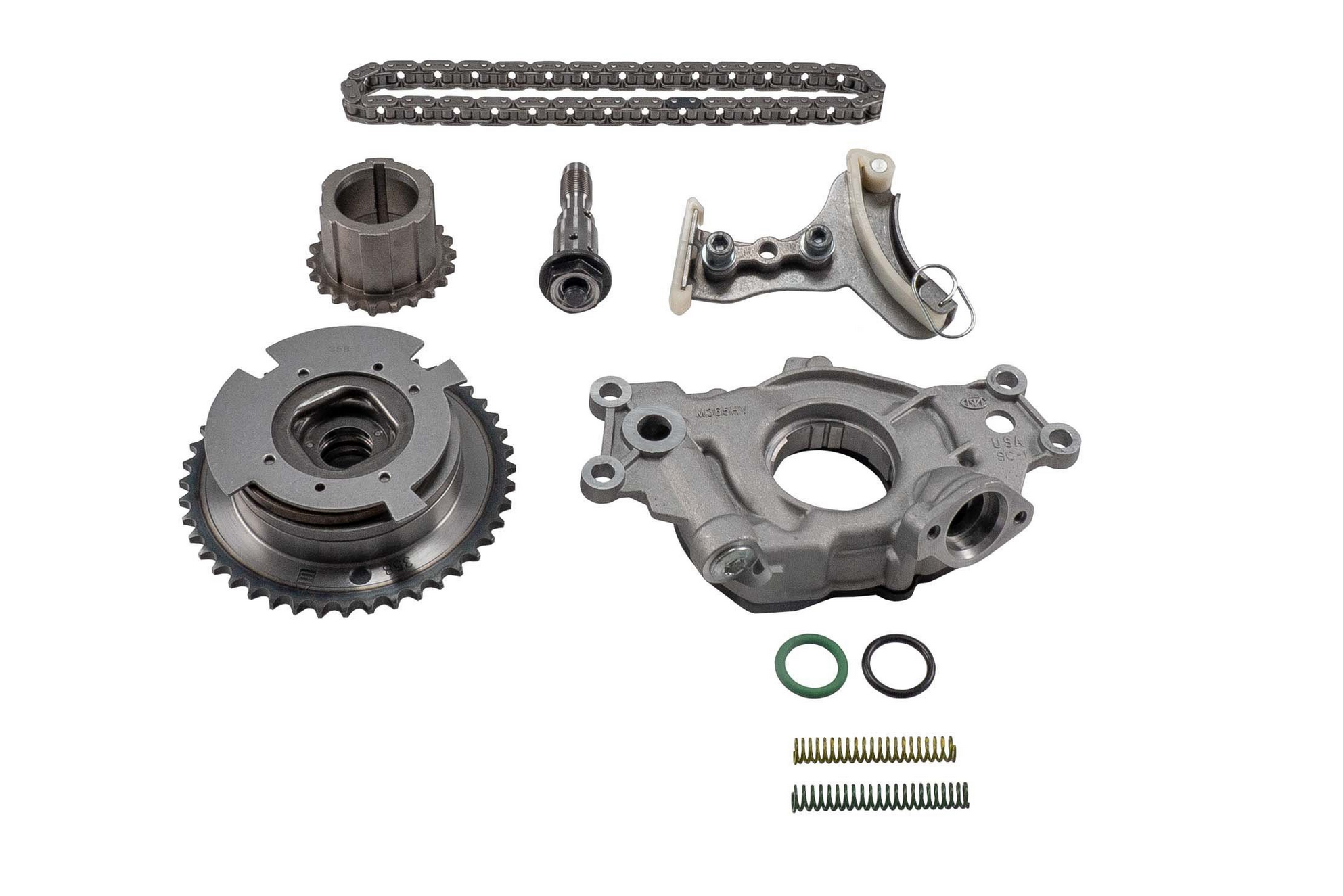 Melling TOPK-1001HV Timing Kit w/High-Volume Oil Pump for 2009-2015 GM Gen IV 5.3L 6.0L 6.2L VVT Engines