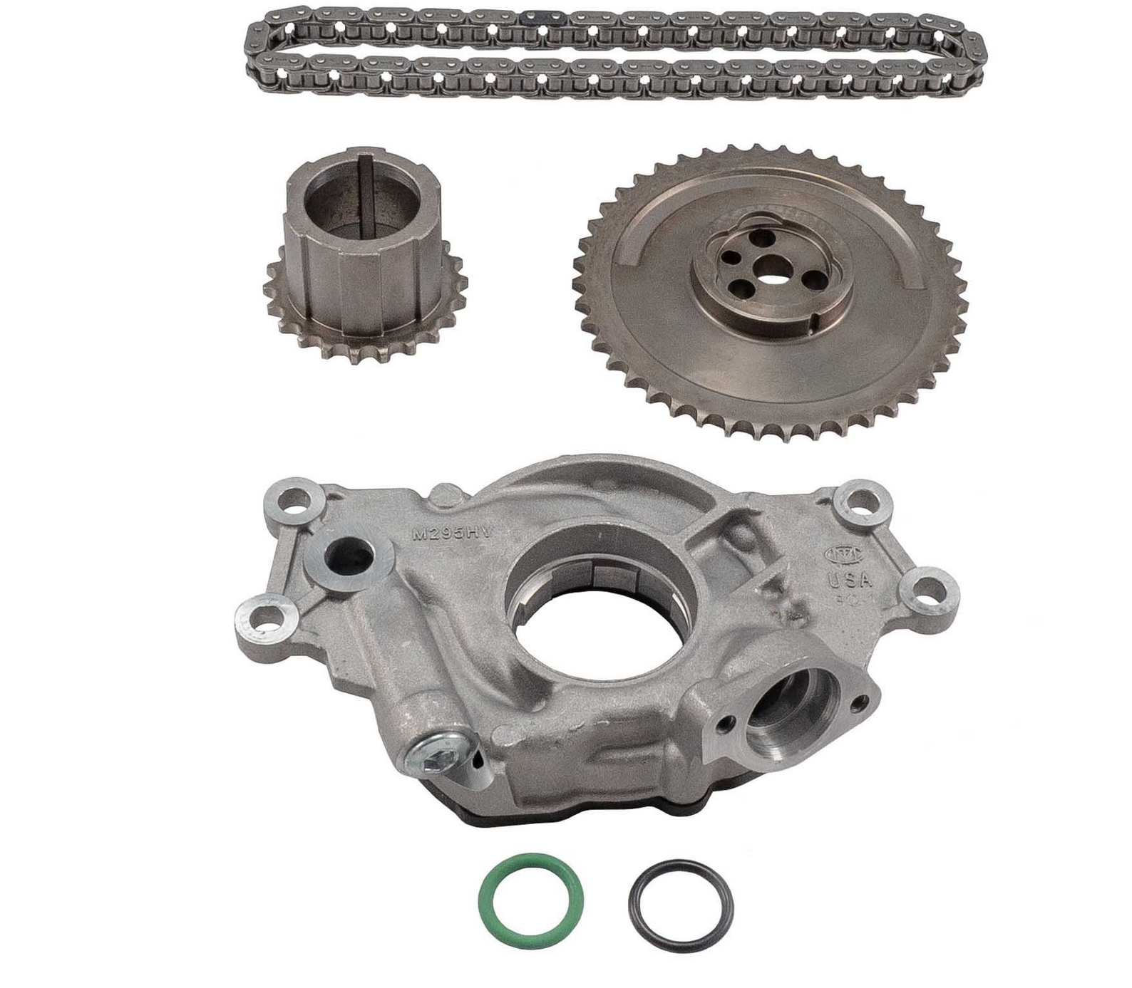 Melling TOPK-1004HV Timing Kit w/High-Volume Oil Pump Fits Select 1997-2007 GM Gen III IV 4.8L 5.3L 6.0L