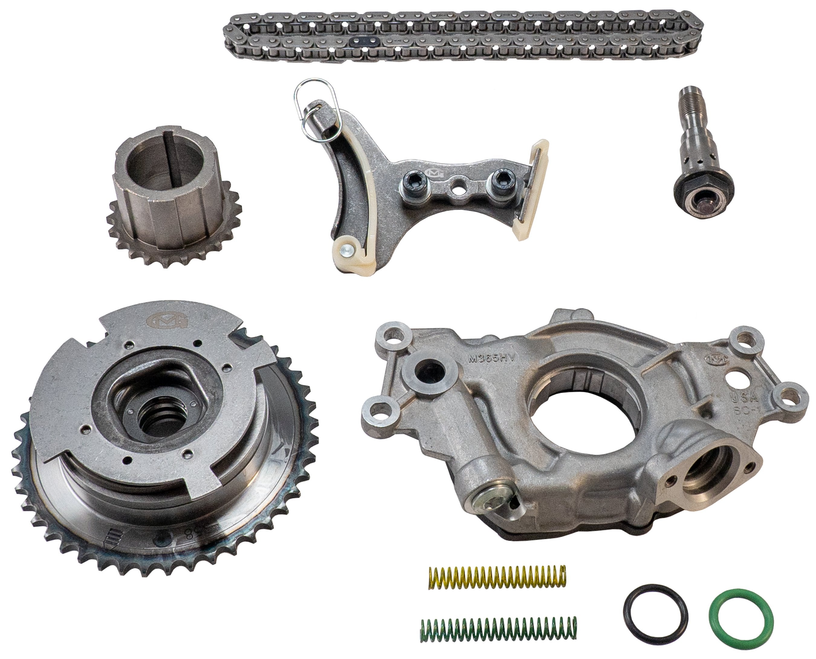 Melling TOPK-1015HV Stock Replacement Timing Kit With High Volume Oil Pump for 2007-2009 GM Gen IV 6.0L 6.2L