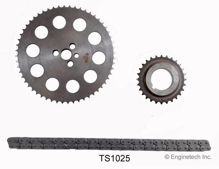 Enginetech RCC262TP Engine Rebuild Kit for 1999-2006 GM Truck 4.3L 262 Vin "W,X" w/ Balance Shaft and Roller Timing Chain