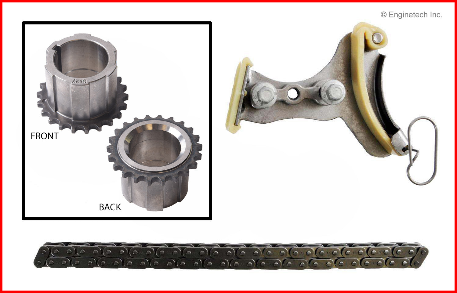 Enginetech RCC364XP Engine Rebuild Kit for 2008-2014 Chevrolet GMC 364 6.0L V8 VIN "K,Y"