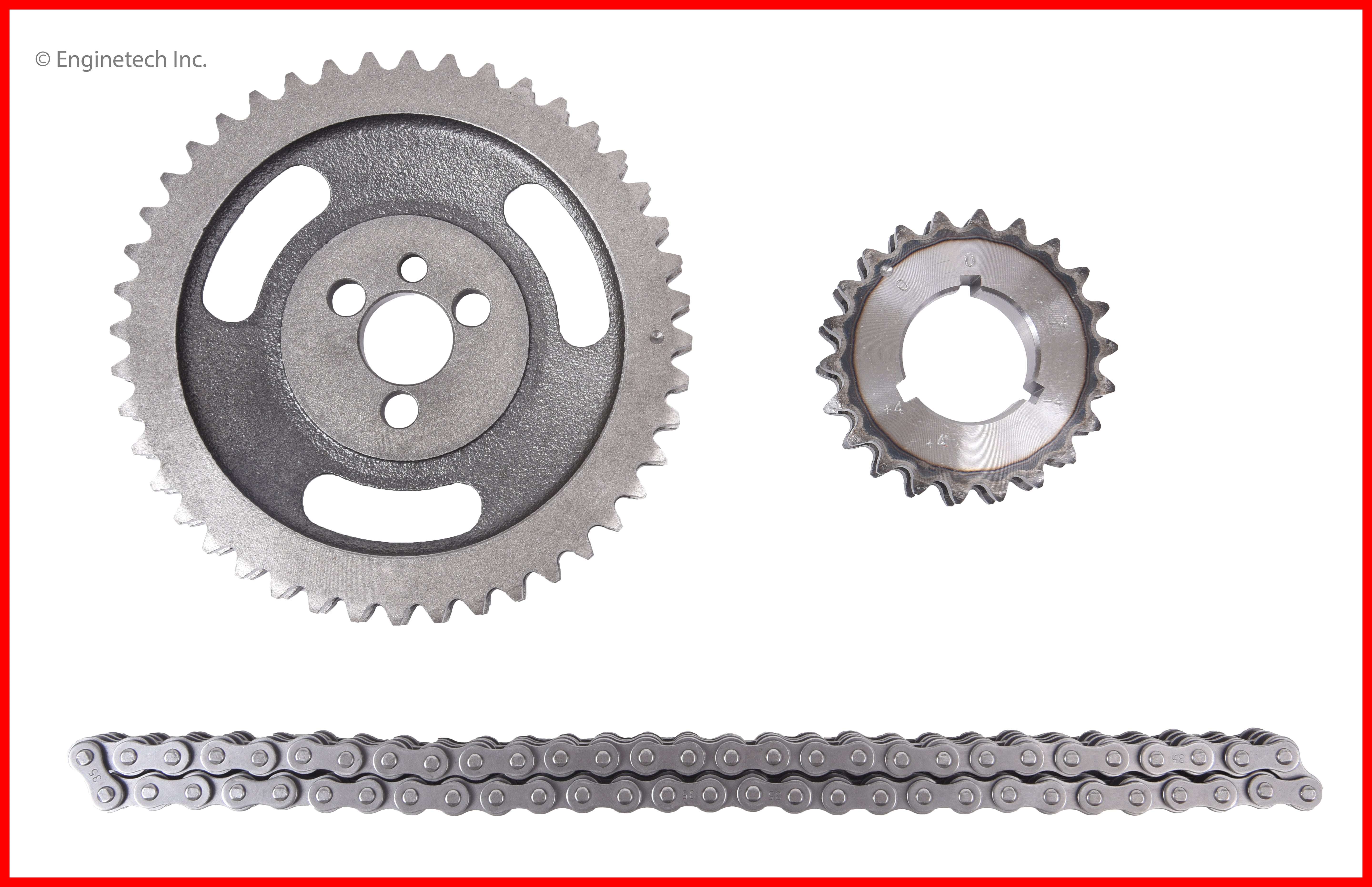 Enginetech MKC350E Master Engine Rebuild Kit for 1986-1991 Chevrolet Small Block 350 5.7L