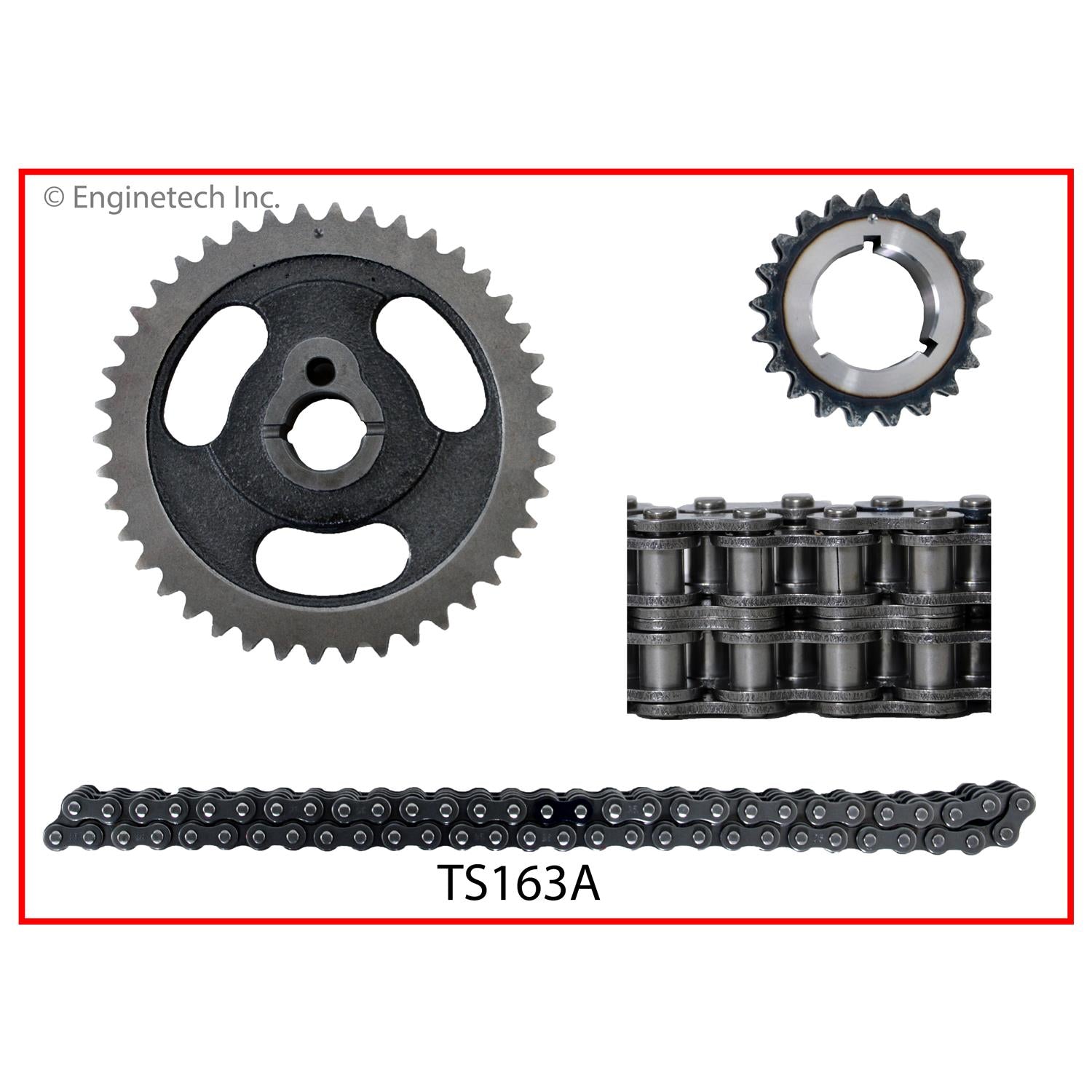 Enginetech RCF302QP Engine Rebuild Overhaul Kit for 1996-2001 Ford Exployer / Mountaineer 5.0L