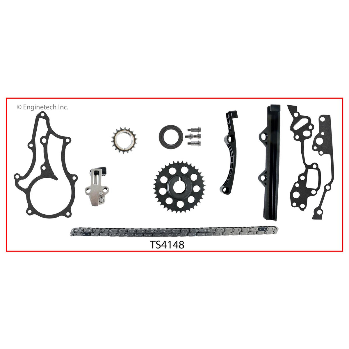 Enginetech MKTO22RDP Master Engine Rebuild Kit for 1985-1995 Toyota Car Truck 2.4L SOHC 22R 22RE 22REC Engines