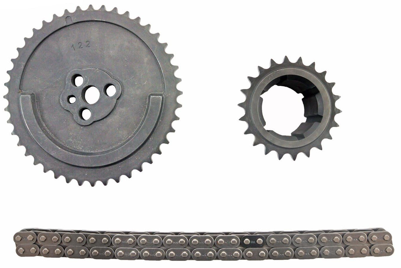 Enginetech TS4158X Adjustable 3 Bolt Timing Chain Set for GM Gen III LS 4.8L 5.3L 5.7L 6.0L 24X