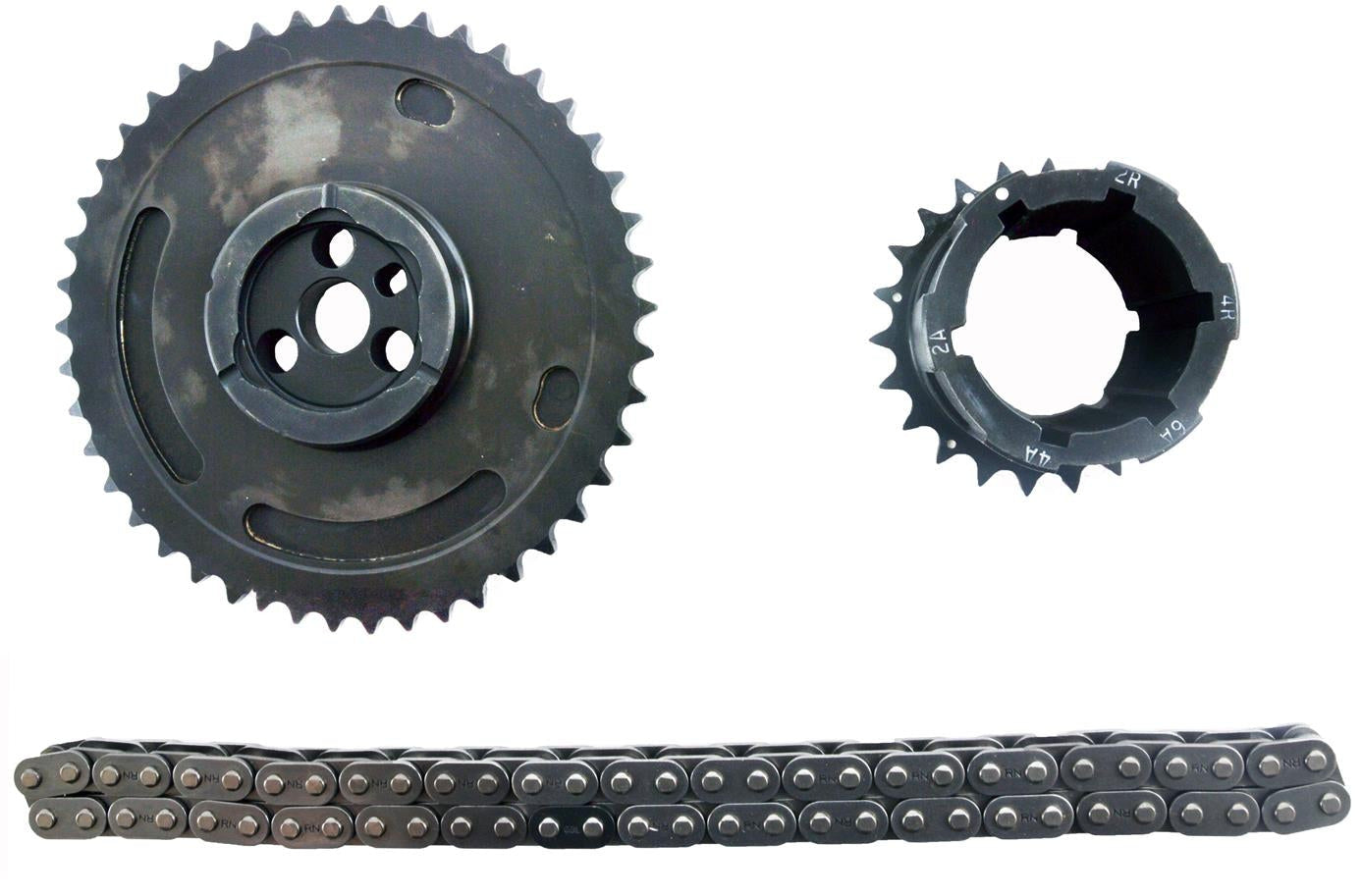 Enginetech TS4167X Adjustable 24X 3 Bolt Timing Chain Set for 2006-2014 GM LS7 7.0L