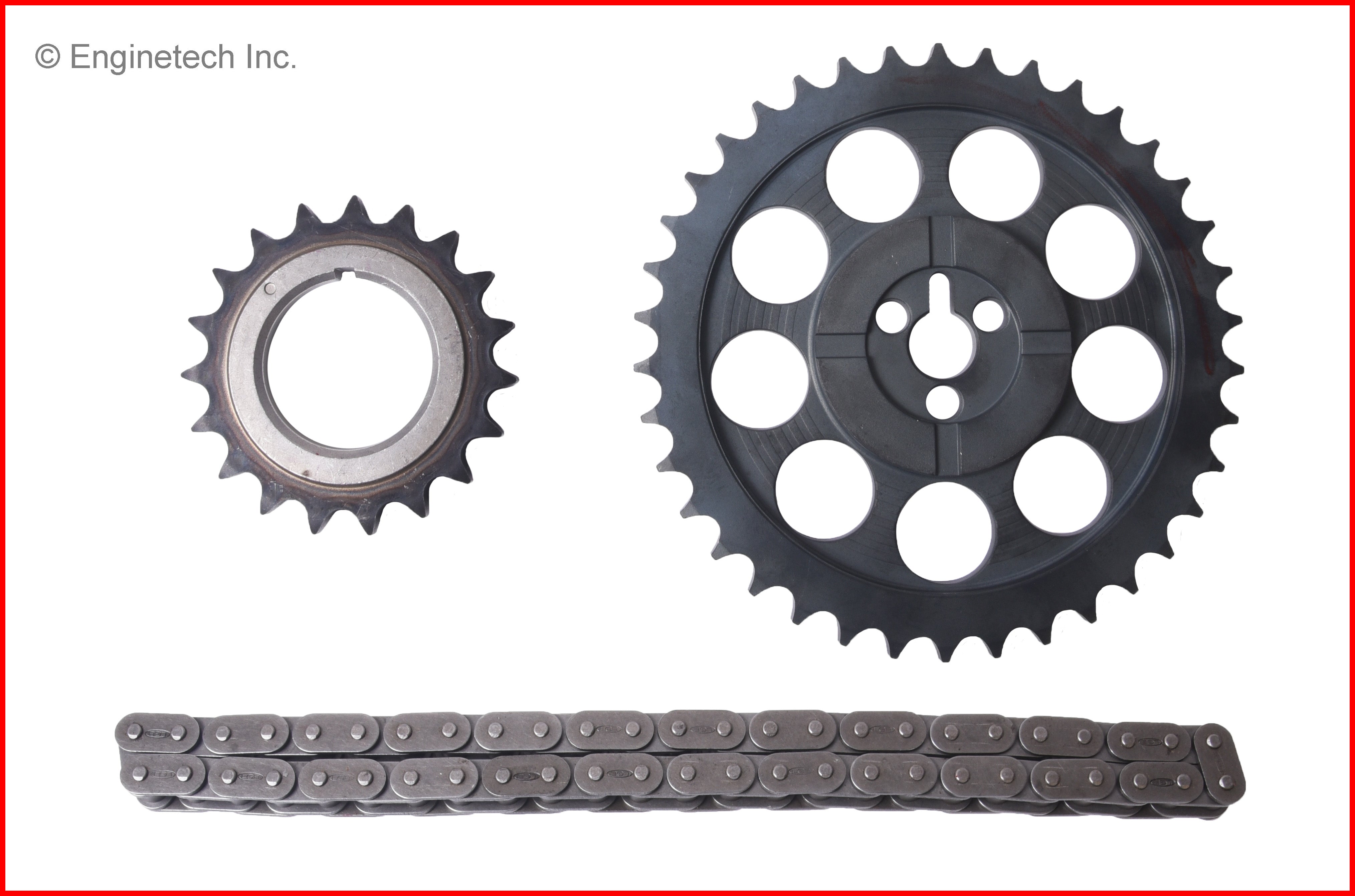 Enginetech RCC454EP Engine Rebuild Kit for 1996-1998 Chevrolet BBC 7.4L 454 V8 VIN "J"