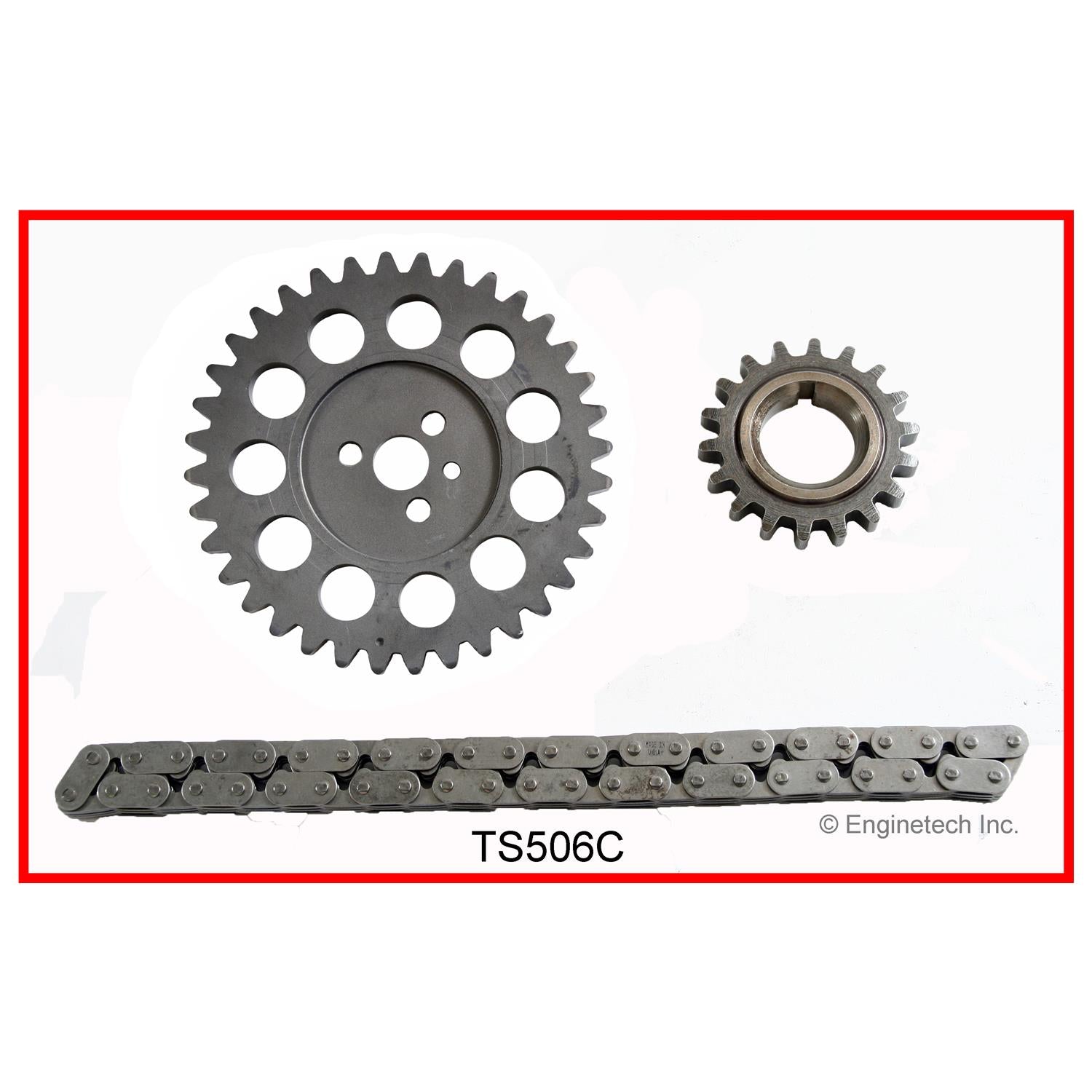 Engionetech MKC350RP Master Engine Rebuild Kit for 1990-1993 Chevrolet SBC 5.7L 350