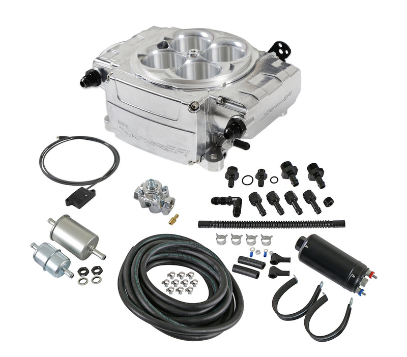 Holley 550-510-BXK Sniper 2 EFI Inline Pump - Without PDM - Bluetooth Module (USA / Canada only) - POLISHED
