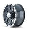 ION Type 174 17x9 / 5x139.7 BP / 0mm Offset / 108mm Hub Black/Machined Wheel