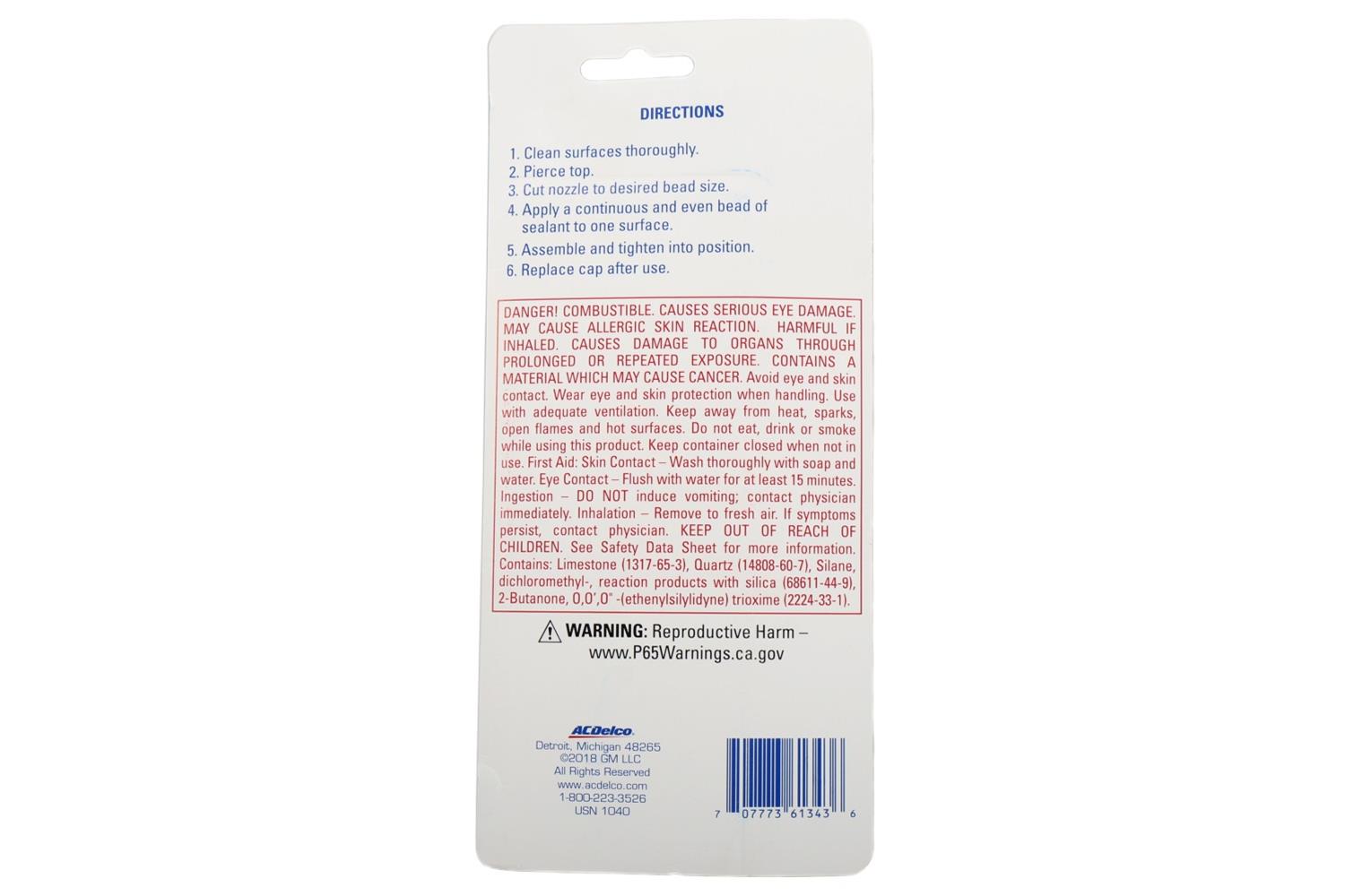 ACDelco GM 88864346 RTV Engine Sealant