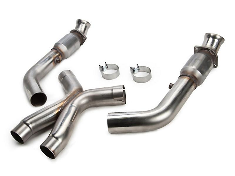 Kooks Headers 11413200 OEM Catted X-Pipe for 2011-2014 Ford Mustang GT 5.0L 4V