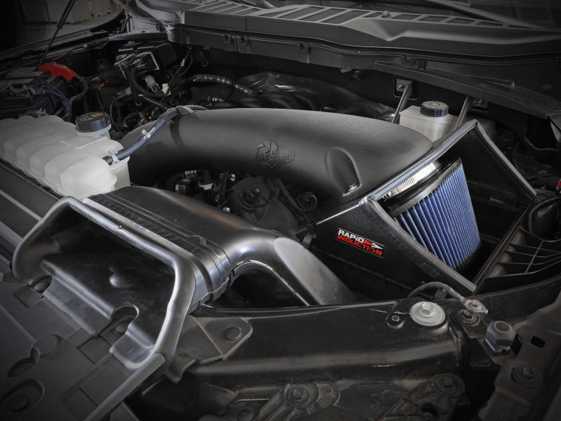 aFe 52-10012R Rapid Induction Cold Air Intake System w/Pro 5R Filter for 2021+ Ford F-150 V8-5.0L